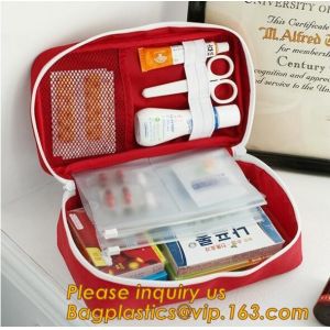 China EVA First Aid Kit Packed with hospital grade medical supplies for ,portable car travel military camping survival emergen on sale