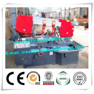 China Emi Auto CNC Plasma Metal Cutting Bandsaw Machine Double Housing factory
