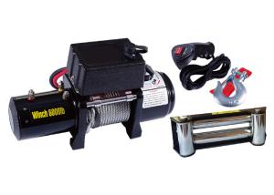 China Small ATV Winch Electric 6000 lb With Automatic In - The - Drum For Warehouse factory