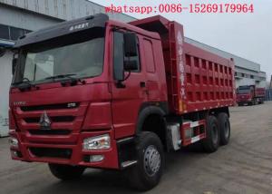 China Chinese high quality sinotruk 371hp 6x4 used howo dump truck factory