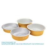 270mm Diameter 3500ml Golden Series Aluminum Foil Baking Round Shape Pan
