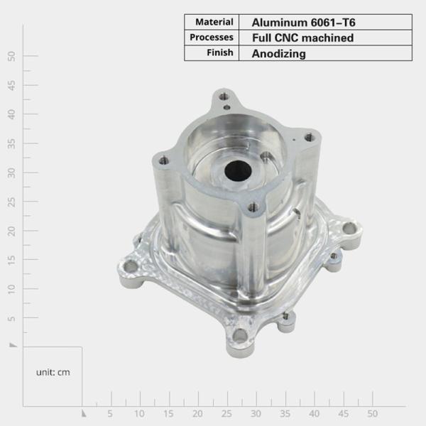 China Customized Precision Lightweight Aluminum CNC Machining Turning Parts Processing Services factory