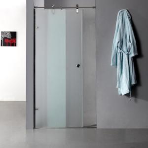 China Safety Clear Shower Room Glass Door For Hotel Shower Cabins factory