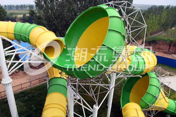 Classical Tantrum Valley Water Park Rides For 480 Riders Per Hour Green / for Giant Water Park