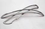 Audi Q5 2013 2014 Fog Lamp Bezel Chromed Plastic ABS Tail Lamp