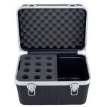 ABS Wired Microphone Flight Rack Case MIC 12 Portable Waterproof