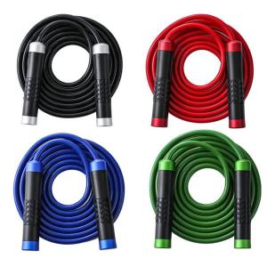 China 300cm PVC Durable Skipping Jump Rope With Aluminum Alloy Handle factory