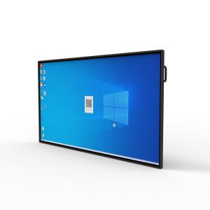 China UHD 4K 75 Inch Infrared Touch Screen LCD LED Wall Mounted Advertising Display factory