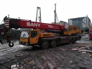 China GT650E-3 used mobile crane factory