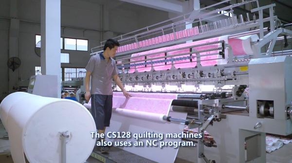 High Performance 128 Inches Multi Needle Quilting Machine For Air Conditioner