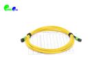 SM 24F 10M MPO Female - MPO Female MPO Trunk Cable For 40G / 100G Data Center