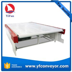 China 2m Wide Widening White Belt Conveyor for Solar Panels factory