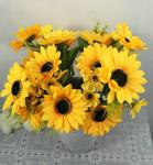 Decorative Plastic Sunflower Artificial Decoration Sunflower