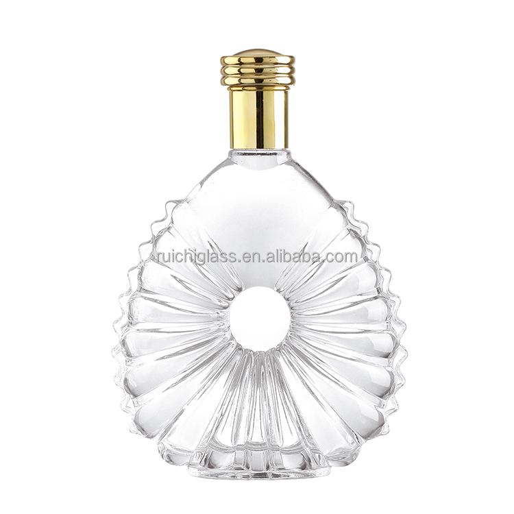 Super Flint Glass Wine Glass Bottles with Cap 500ml 750ml Sophisticated Design