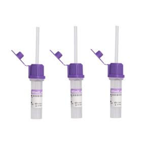 China Blood Collection EDTA Coated Capillary Tubes Purple Top K2 EDTA Additive factory