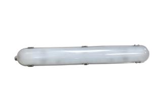 China Pure White Plastic 36W IP65 LED Tri-Proof Light Fixture For Gas Station , Banks factory