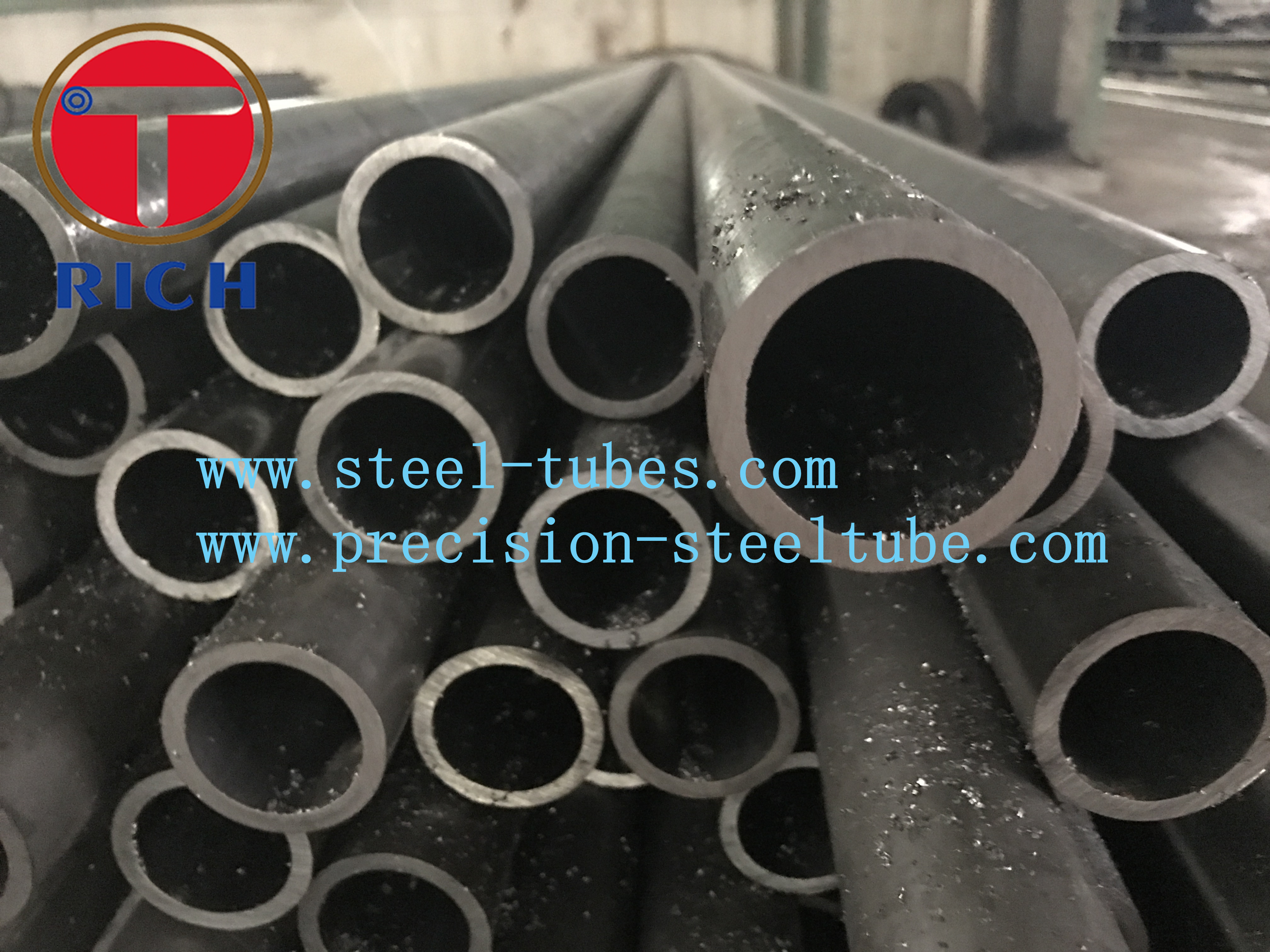 DIN2391-2 ST37 Oiled Seamless Stainless Steel Tubing For Hydraulic Cylinder