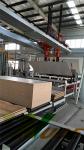 Short Cycle Low Pressure Laminate Machine , Furniture Laminating Line 100 sheets