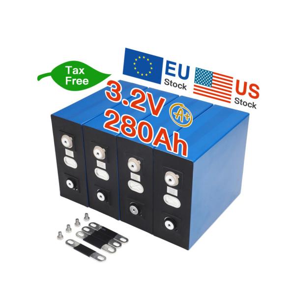 3.2V Lifepo4 280ah Cells Lithium Ion Prismatic Cell For PV / Home Energy Storage