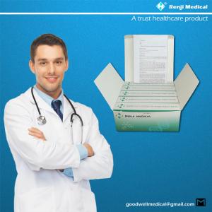 China Renji Antigen Rapid Testing Kit , 15 min Covid 19 At Home Rapid Test MA approval factory