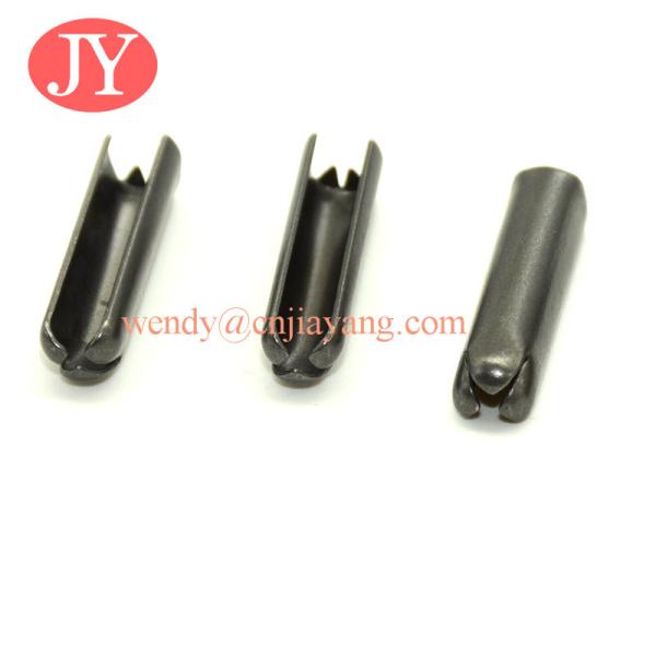 Metal Drawstring Tips Black Matte Aglet