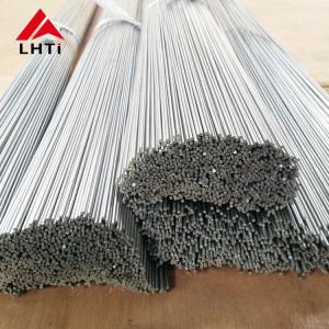 China ERTI 5 2.4mm Titanium Straight Wire Aws A5.16 Titanium Welding Wire factory