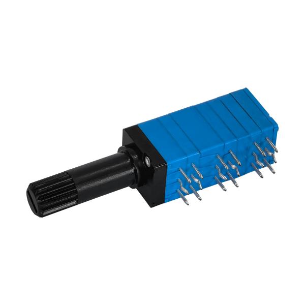 9mm Variable Resistor 5K 10k Linear Potentiometer Six Gang 15/20mm plastic Shaft