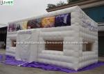 Multifunctional Inflatable white Cube Tent with windows For outdoor Exhibition