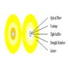 Buy cheap PVC Inner Sheath Fiber Optic Network Cable / Multimode Fiber Cable Yellow Jacket from wholesalers