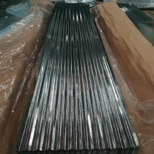 China Zinc Roofing Color Coated Sheet Iron Galvanized Steel Metal Gi Corrugated 2000mm factory