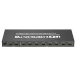 18Gbps 3D 4K X 2K 60HZ 2x8 HDMI Splitter