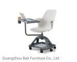 OEM/ODM PP Plastic Office Table And Chairs With Writing Pad