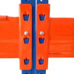 1 - 3 Tons Pallet Steel Warehouse Shelving , 4 Layers Boltless Steel Shelving