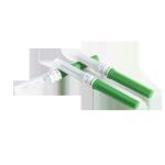 Vacuum Blood Sample Collection Needles 21G 1 Inch Green Ethylene Oxide