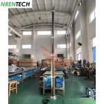 4.5m CCTV pneumatic telescopic mast for mobile surveillance-inside CCTV wires
