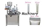 3.3Kw SGS Aluminum Tube Filling Machine , 450ml Tube Filler And Sealer