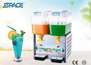 China Twin Tanks Hot And Cold Juice Dispensing Equipment High Capacity factory