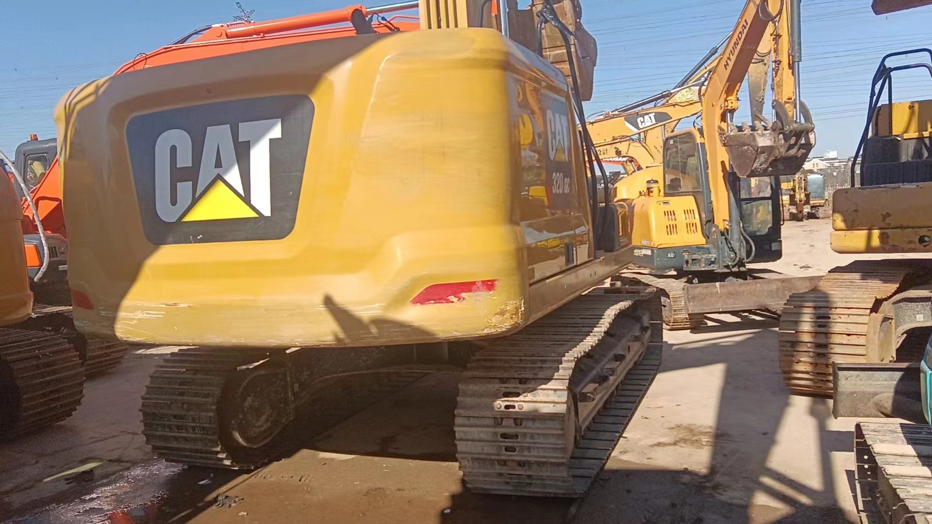 Cat 320GC Used Hydraulic Crawler Excavators Secondhand Mining Digger