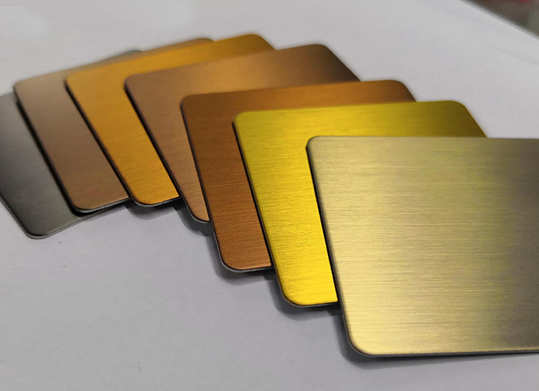 Inox Hairline Finish 316 Brushed Stainless Steel Sheet 0.5mm 1mm 2mm 3mm