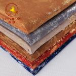 Good quality luxurious Bronzing Suede Fabric for Garment