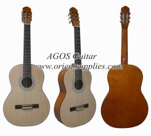 China 39inch Classical guitar Rosewood fingerboard Black ABS binding CG3911A factory