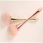Rose Flat Face Makeup Brush Custom Logo Accepted Easy For Cleaning AW-G01-03