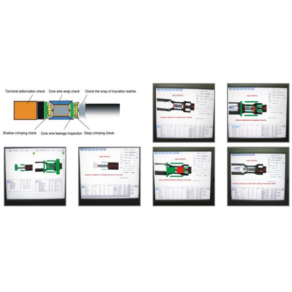 China LIN QUAN 2GB Crimp Force Monitor 1024x768 For Wire Process Machine factory
