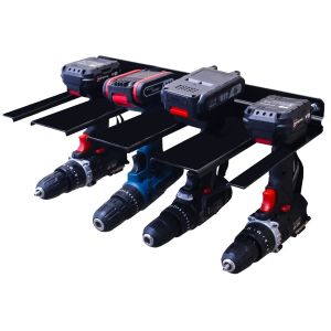 Functional Power Tool Organizer Storage Holders Racks with Customized Instructio