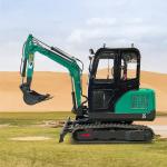 3.5 Ton Mini Excavator Machine Hydraulic Mini Crawler Digger with good price
