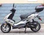 12" Front Disc And Rear Drum Brake 50cc Adult Motor Scooter With Trunk