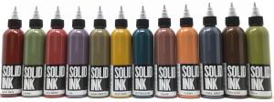China 60ML 120ML Solid Ink Tattoo Ink Micro Pigment Light Brown factory