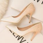 6289-18 European And American Style Women'S Shoes High Heels Shallow Mouth