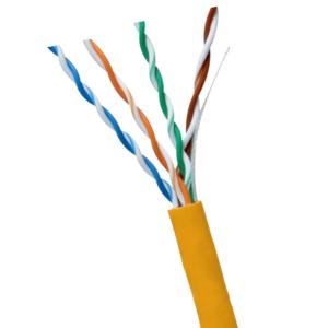 China UTP CAT6A 23AWG 500MHz CPR Dca LSZH Cable 1000FT For Network Connection factory