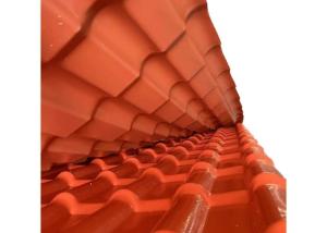 China Anti Corrosion Fireproof ASA PVC Synthetic Resin Roof Shingles For Buildings factory
